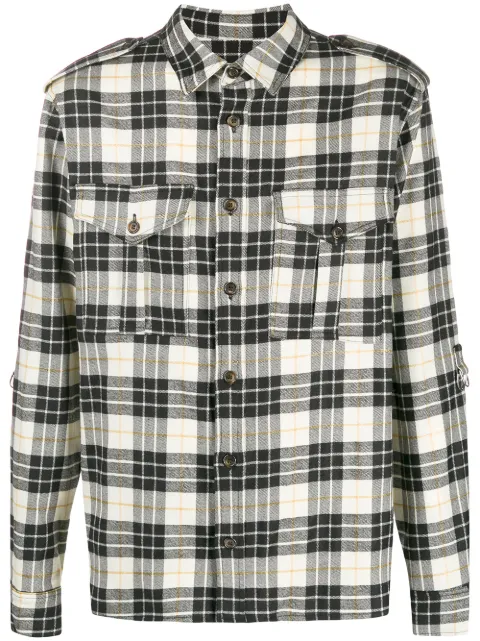 Ih Nom Uh Nit plaid flannel shirt