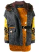 Image 1 of Versace patchwork oversized jacket