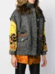Versace patchwork oversized jacket