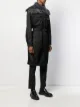 Prada mohair detail belted coat