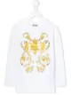 Image 1 of Moschino Kids baroque print sweatshirt