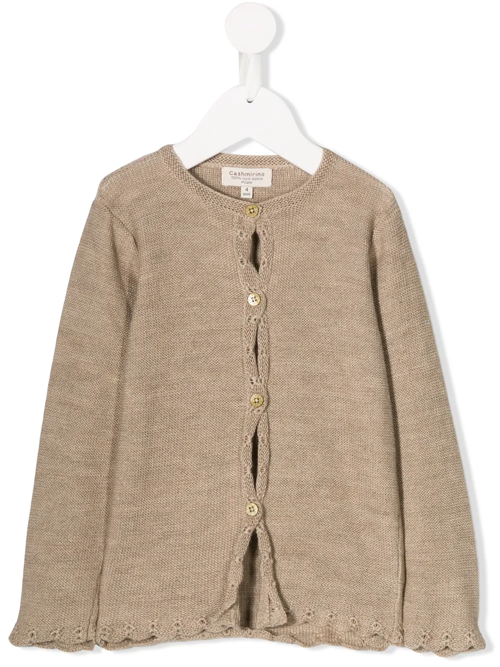 Cashmirino вязаный кардиган на пуговицах