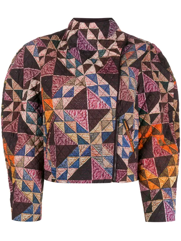 isabel marant patchwork jacket