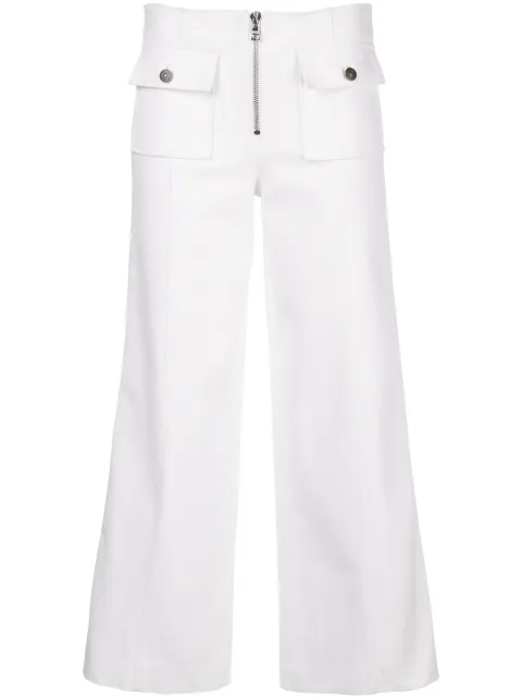 Cinq A Sept flared cropped jeans