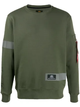 ALPHA INDUSTRIES T-Shirt Reflective Stripes