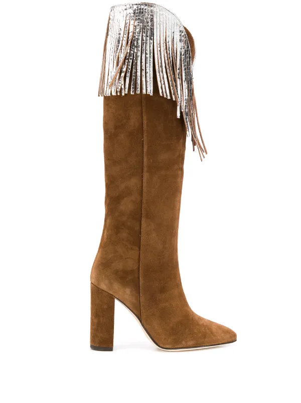 fringe western boots