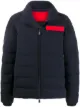 Image 1 of Moncler Grenoble panelled logo plaque padded jacket