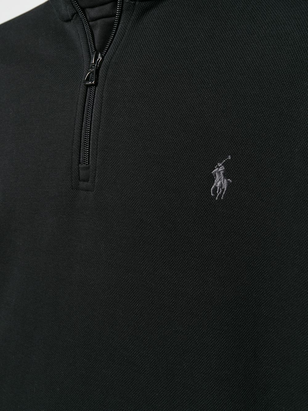 фото Polo ralph lauren свитер с воротником на молнии и логотипом