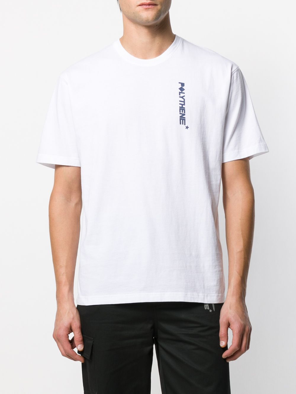 фото Polythene* Optics logo print short sleeve T-shirt