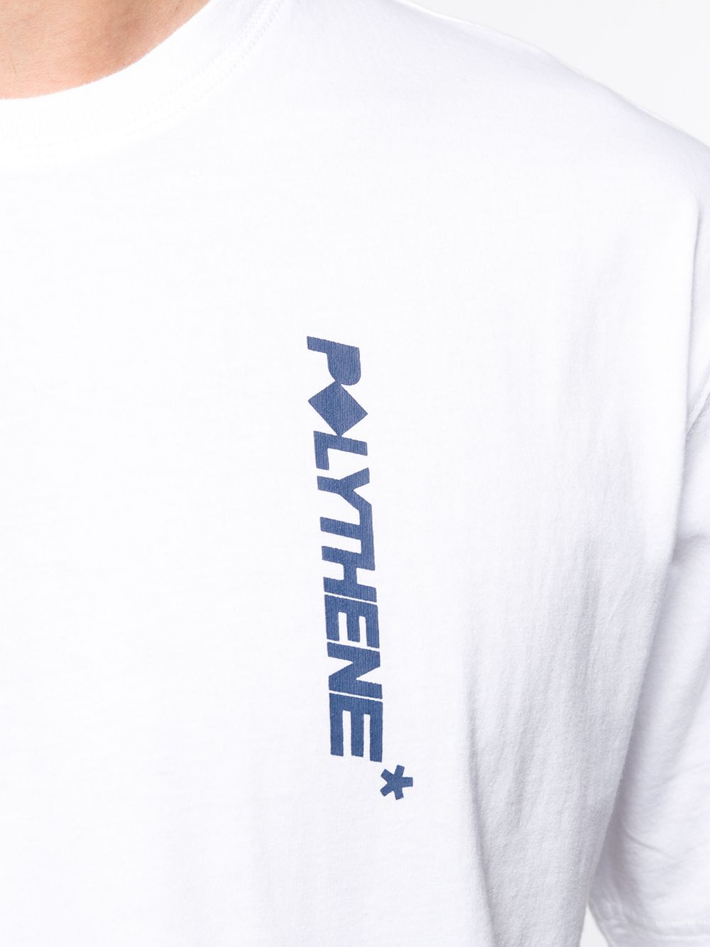 фото Polythene* Optics logo print short sleeve T-shirt