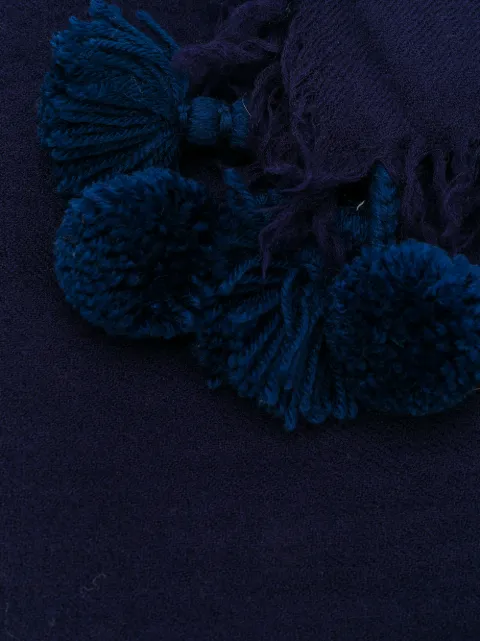 ASPESI SCHAL MIT POMPONS