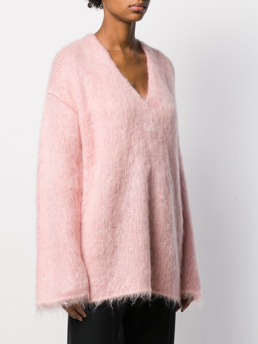 фото Rochas oversized V-neck jumper