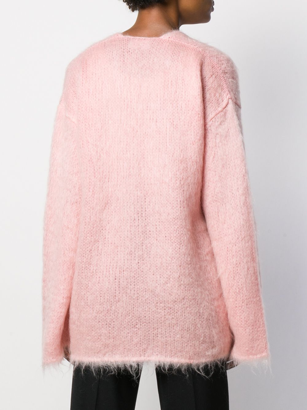 фото Rochas oversized V-neck jumper