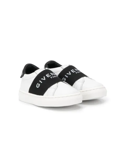 Givenchy Kids logo printed slip-on sneakers