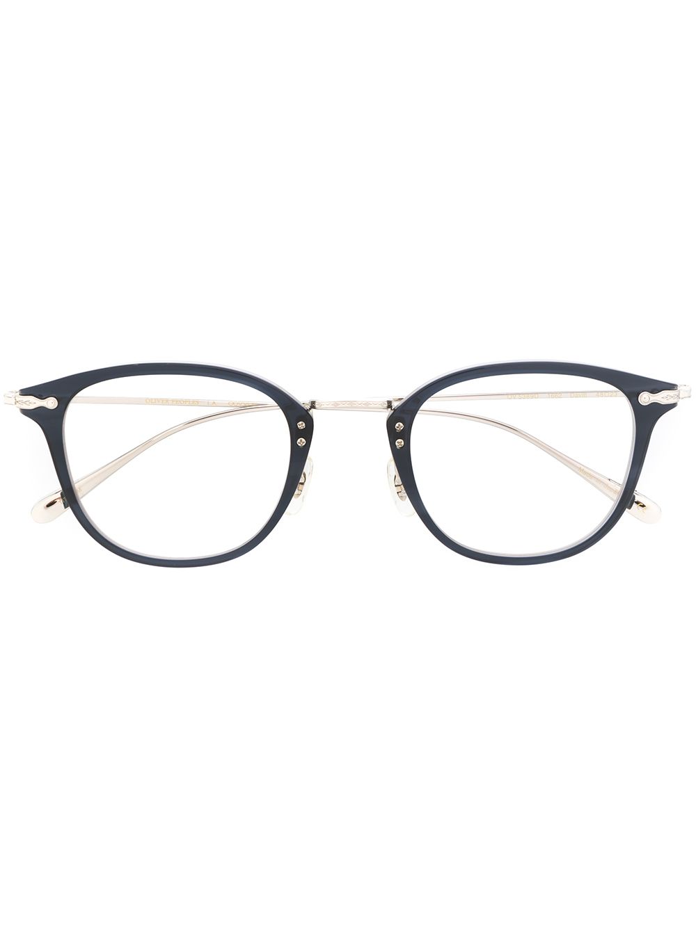 фото Oliver Peoples очки Davitt в квадратной оправе