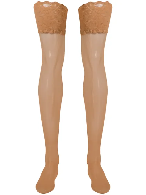 Wolford satin 20 stay-ups