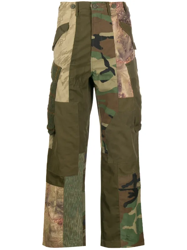 cargo patchwork pants