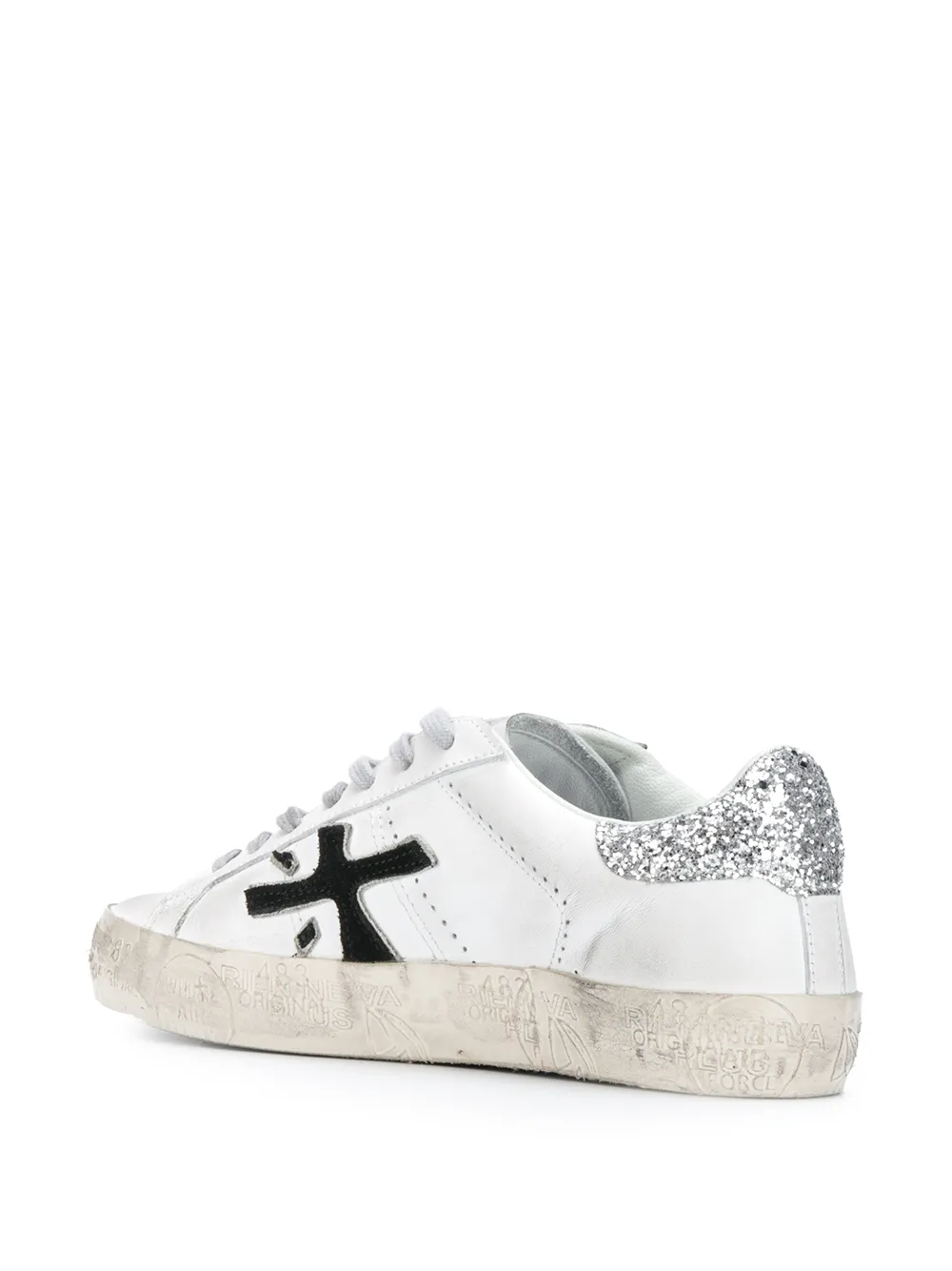 Premiata Sneakers met logo Wit