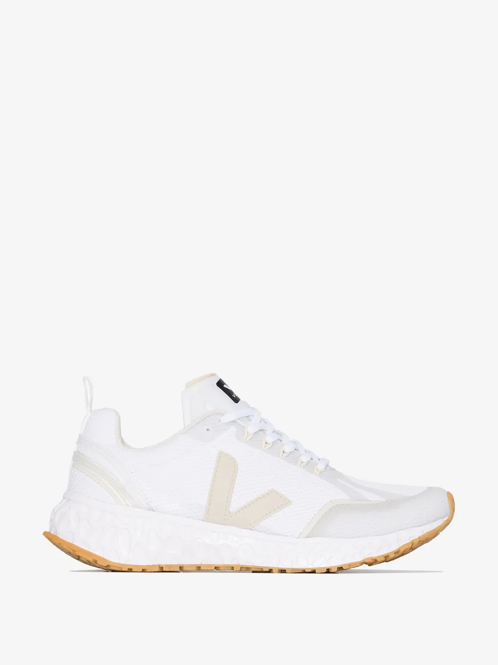 Veja Condor Rubber-trimmed Mesh Sneakers In White