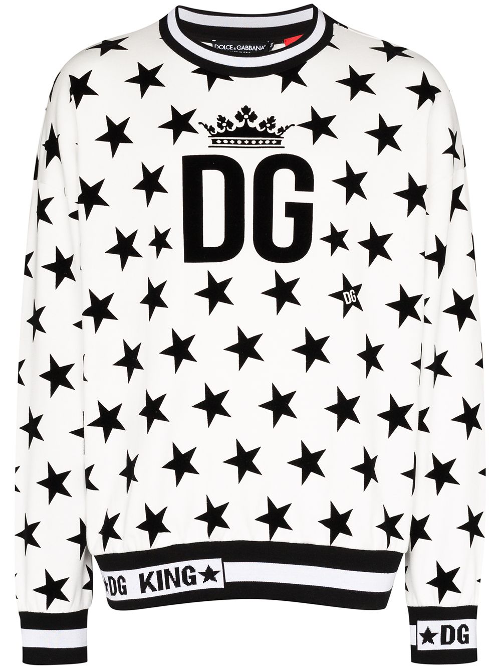 DOLCE&GABBANA ロゴ スウェット DG KING 52 セーター