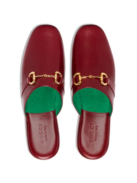horsebit gucci slippers