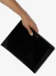Saint Laurent patent zip clutch