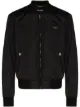 Image 1 of Dolce & Gabbana logo plaque bomber jacket