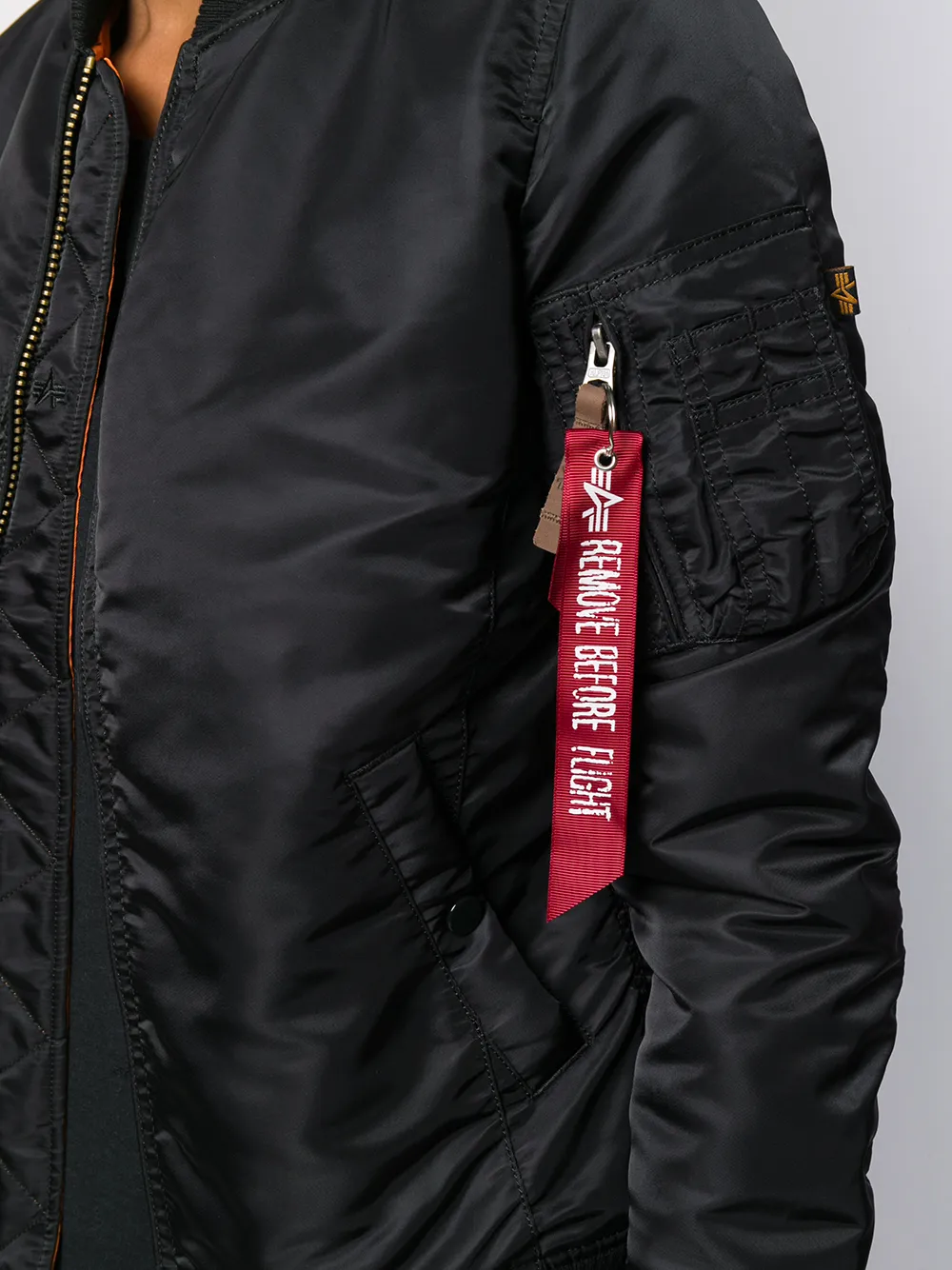 Alpha Industries Pilotenjas Zwart