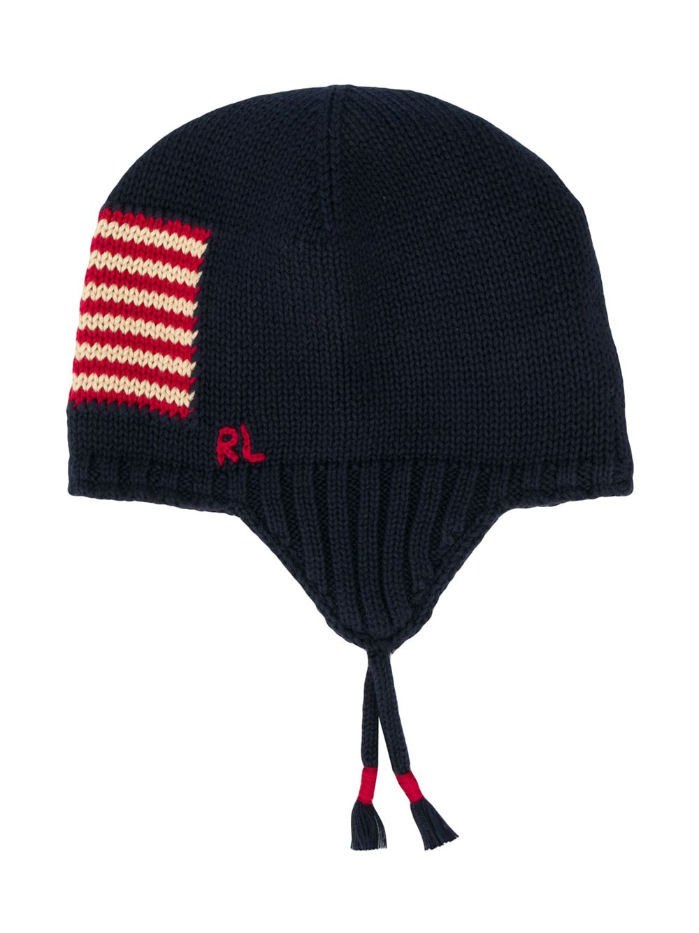 фото Ralph lauren kids вязаная шапка us flag