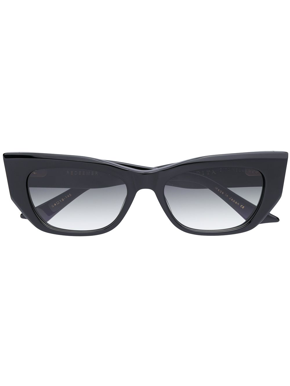 

Dita Eyewear lentes de sol con armazón cat eye y efecto degradado - Negro