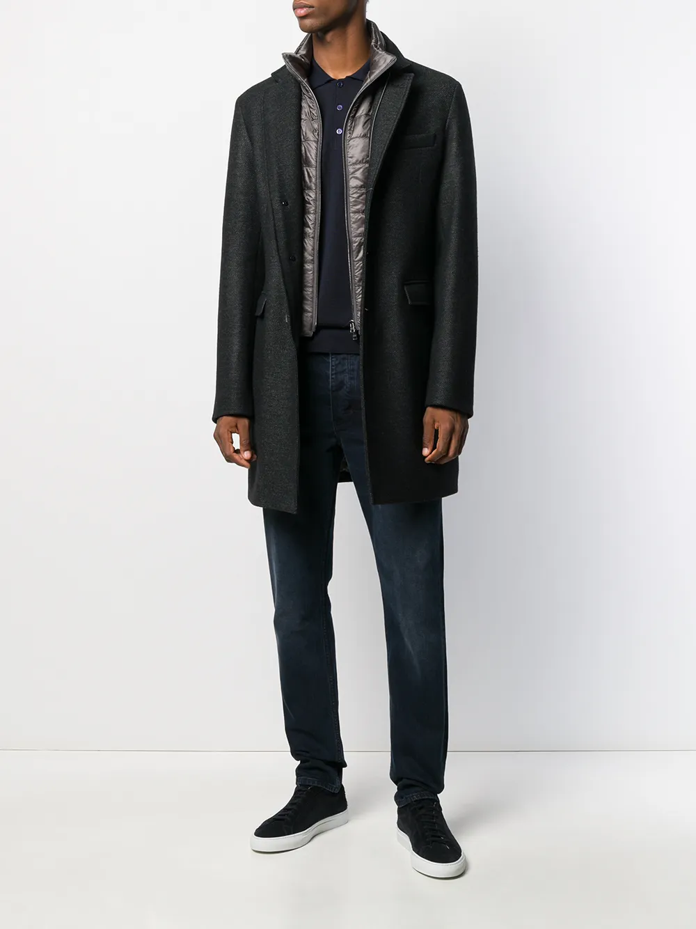 Canali merino-wool polo shirt | Image 2