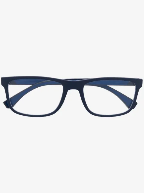 Emporio Armani lentes con armazón cuadrada