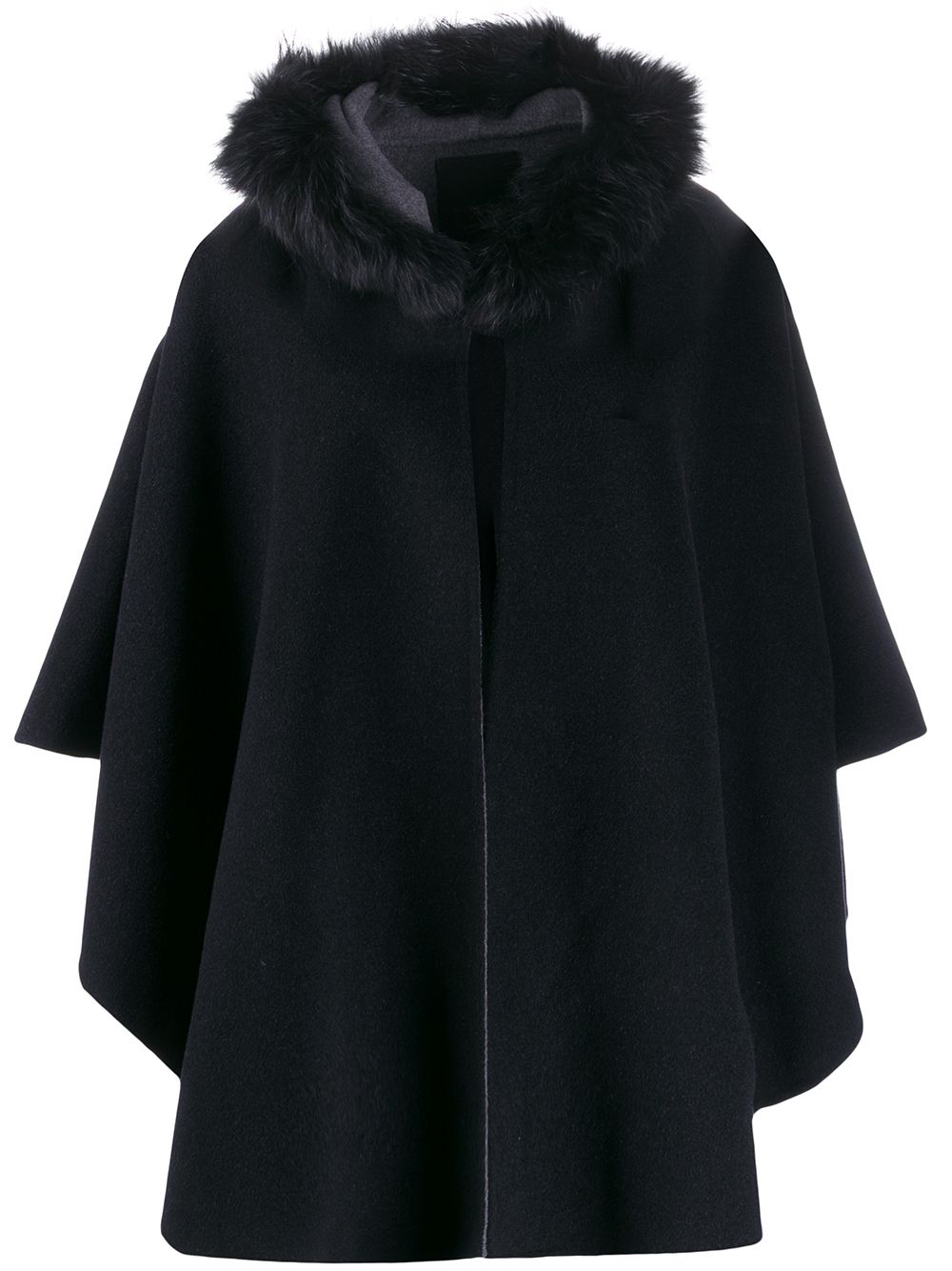 фото Liska oversized hooded poncho