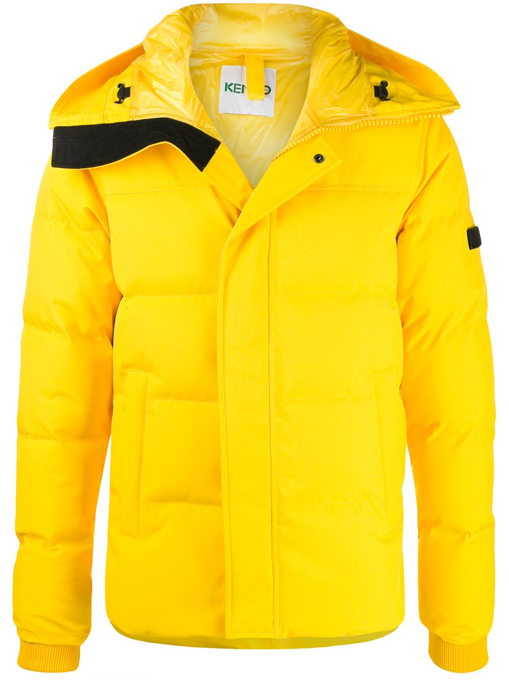 kenzo yellow coat