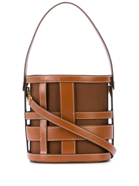 staud checkered bag