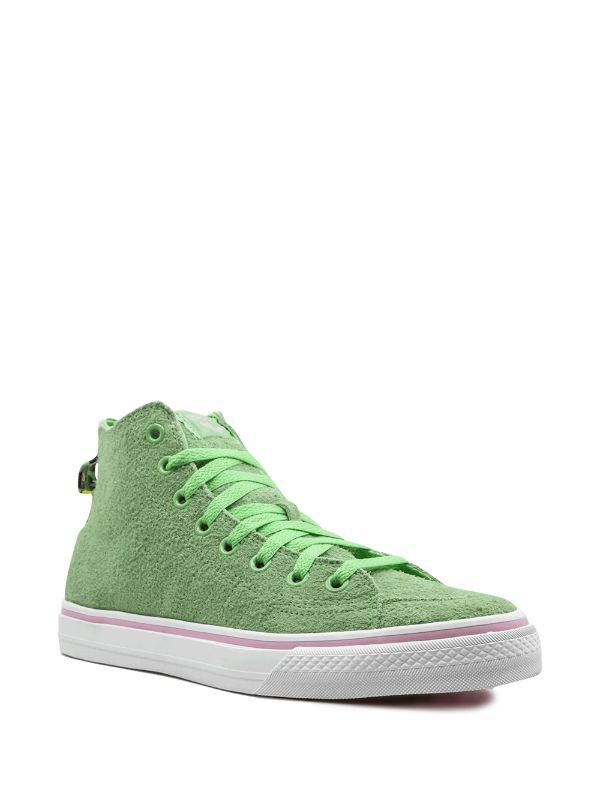 adidas nizza hi green