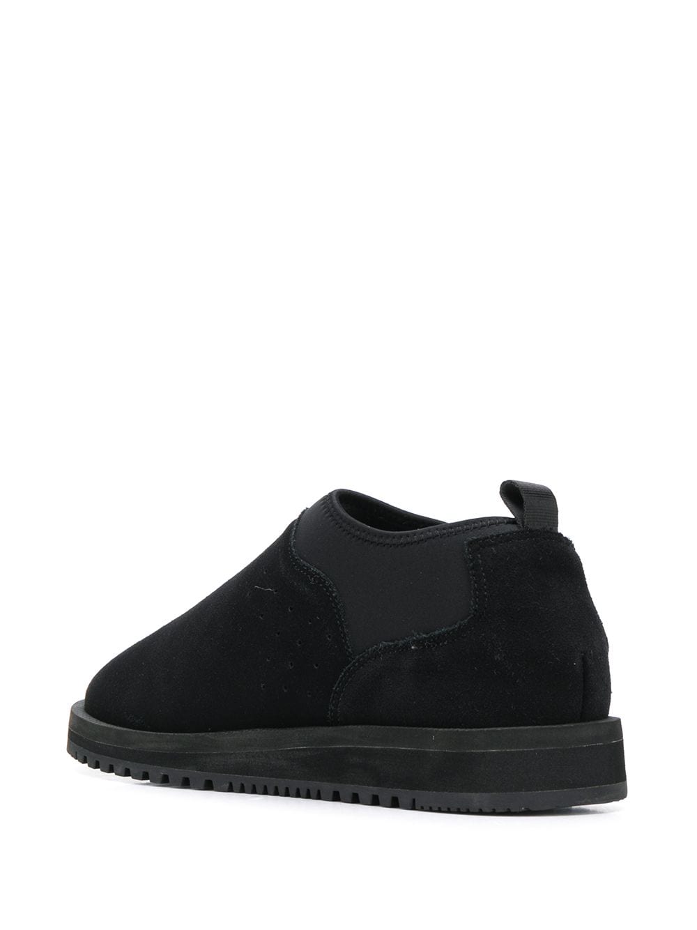 Shop Suicoke Slip-on Sneakers In Black