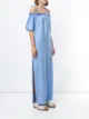 Venroy off-the-shoulder maxi dress