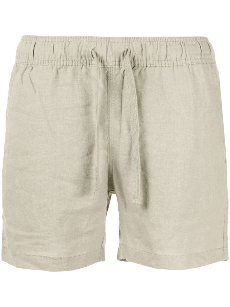 Venroy Relaxed-fit Drawstring Shorts In Grey