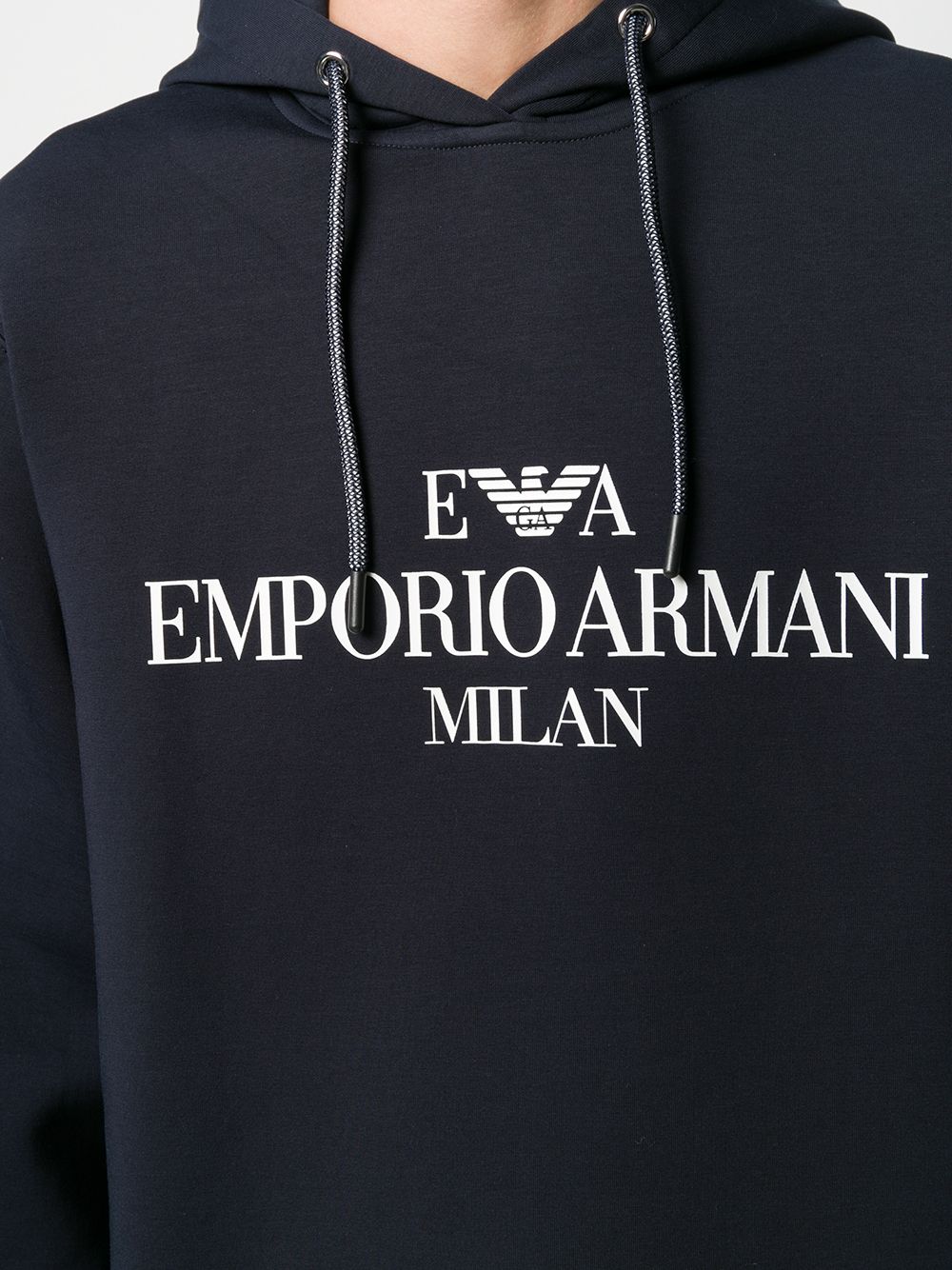 фото Emporio armani худи с логотипом