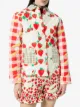 Helmstedt strawberry-print quilted cotton and silk-blend jacket