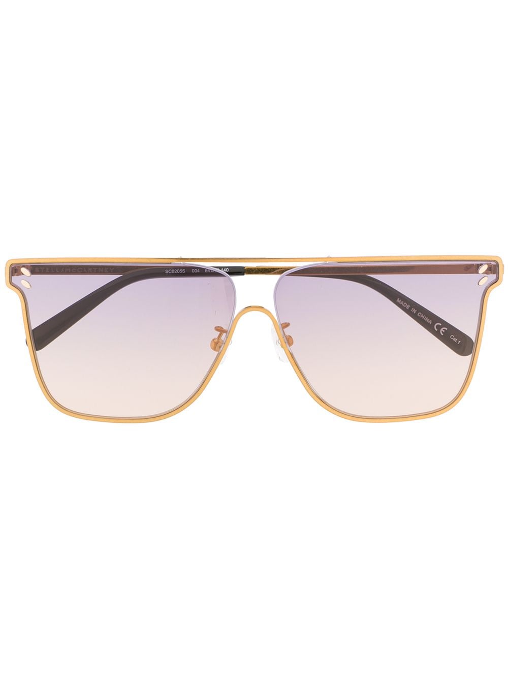 фото Stella McCartney солнцезащитные очки в квадратной оправе