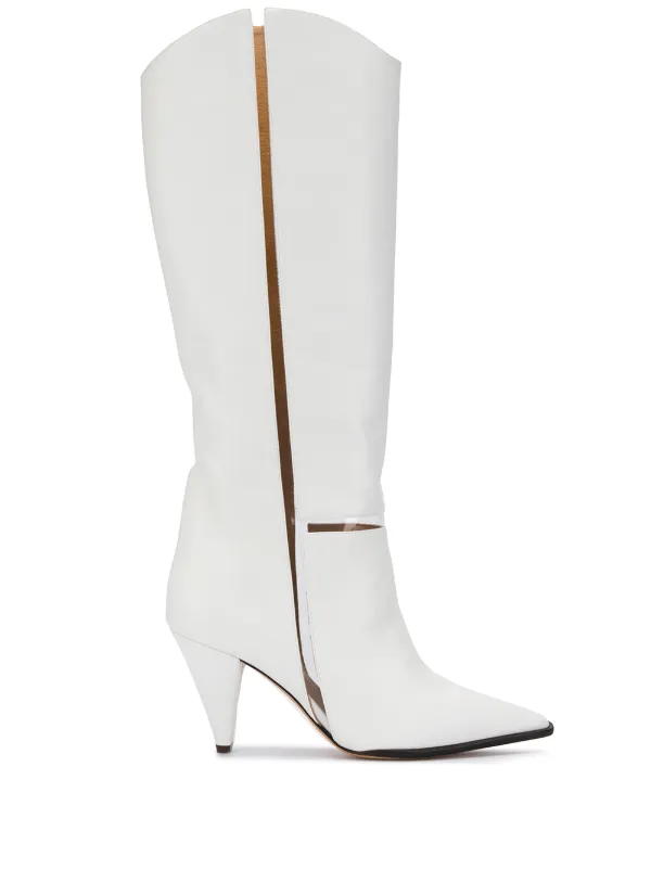 alexandre birman white boots
