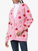 Gucci apple print knit cardigan