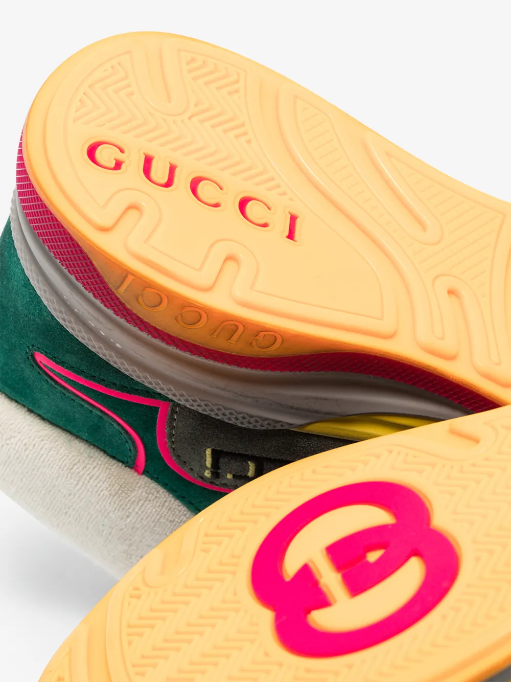 GUCCI GUCCI MULTICOLOURED ULTRAPACE MID TOP SNEAKERS,5981320PVZ014593680