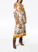 Gucci x Disney floral-print midi dress