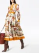 Image 2 of Gucci x Disney floral-print midi dress