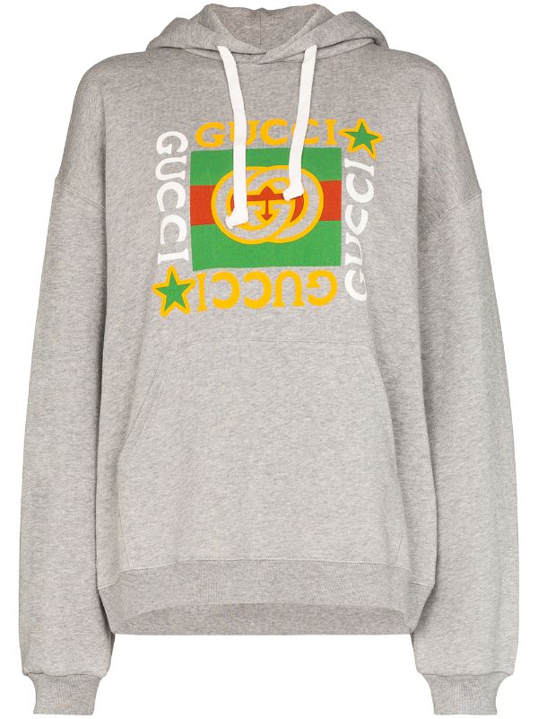 gucci logo hoodie
