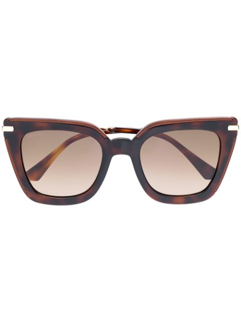 Jimmy Choo Eyewear lentes de sol oversize Ciagras