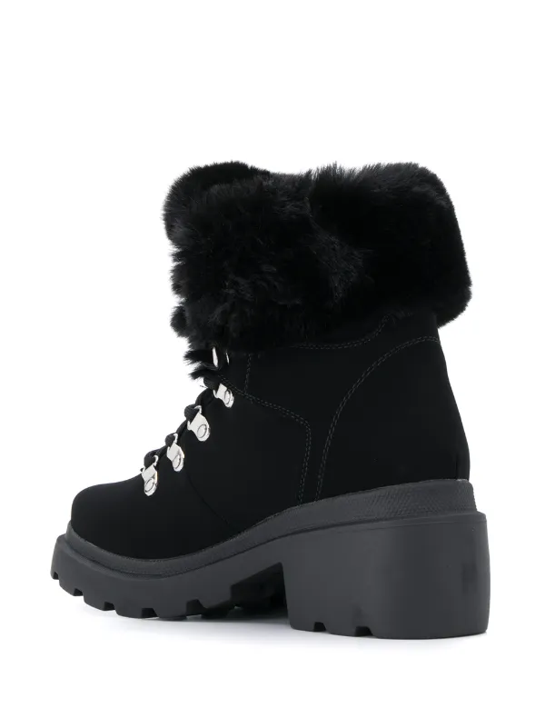 Kendall+Kylie Roan faux-fur ankle boots 